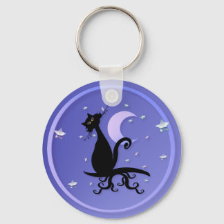 Chaveiro de Gatinho de meia-noite