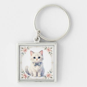 chaveiro de gato fofo