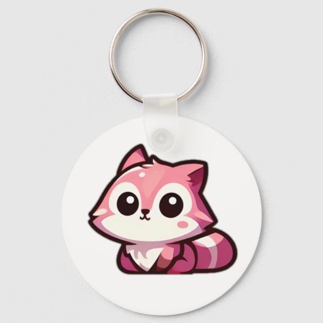 Chaveiro de Gato Gato Gato-de-Orelha (Frente)