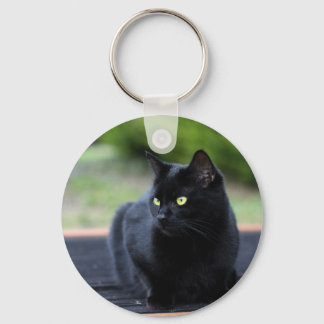 Chaveiro de Gato Preto, Chaveiro de Botão Básico