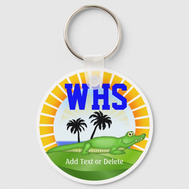 Chaveiro de Gator - SRF (Frente)