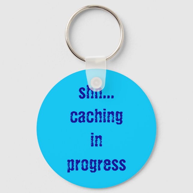 Chaveiro de Geocaching (Frente)