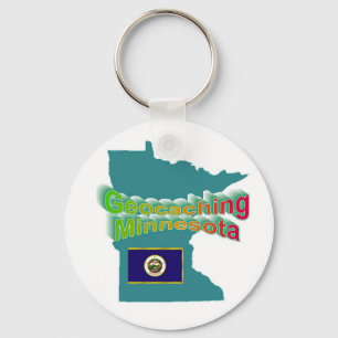 Chaveiro de Geocaching Minnesota