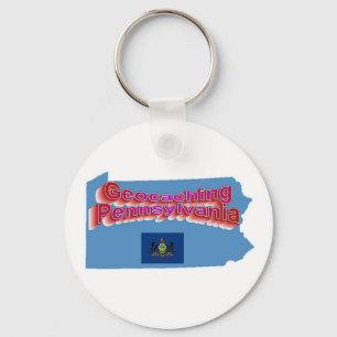 Chaveiro de Geocaching Pensilvânia