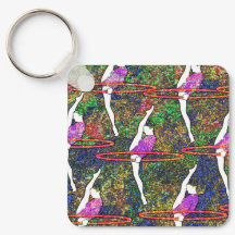 Chaveiro de ginástica para ginasta