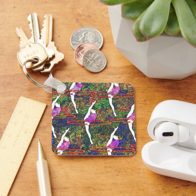 Chaveiro de ginástica para ginasta (Mesa)