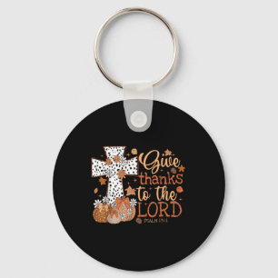 Chaveiro Dê Graças Ao Senhor Jesus Dia De Ação De Graças Ou