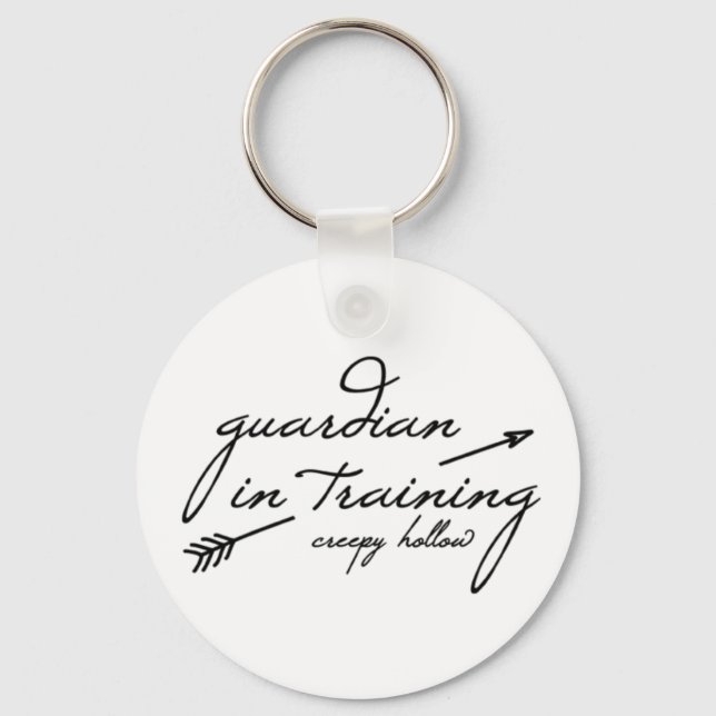 Chaveiro de "guardião em treinamento" de Creepy Ho (Frente)