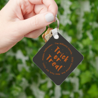 Chaveiro de Halloween 'Trick Or Treat'