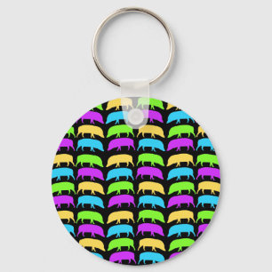 Chaveiro de Hogs multicoloridos