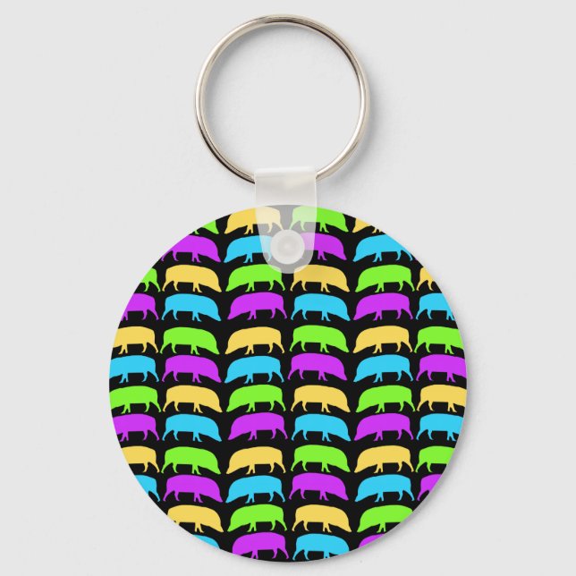 Chaveiro de Hogs multicoloridos (Frente)