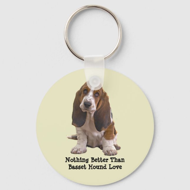 Chaveiro de Hound Basset (Frente)