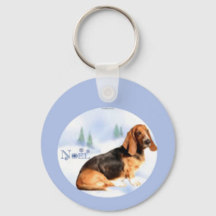 Chaveiro de Hound Noel Basset