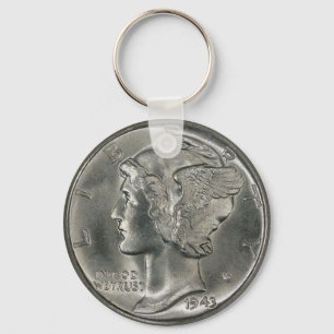 Chaveiro de imagem Mercury Head Dime