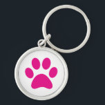 Chaveiro de impressão de pata<br><div class="desc">Pata,  impressão,  cão,  gato,  animal de estimação,  cachorrinho,  gatinho,  simpatia,  guardar,  lembrar</div>