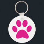 Chaveiro de impressão de pata<br><div class="desc">Pata,  impressão,  cão,  gato,  animal de estimação,  cachorrinho,  gatinho,  simpatia,  guardar,  lembrar</div>