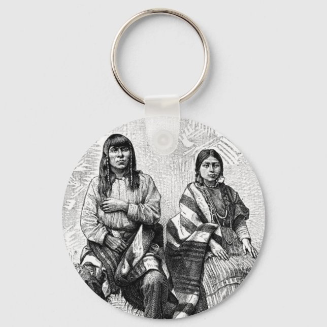 Chaveiro de índios americanos (Frente)