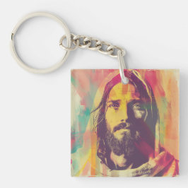 Chaveiro de Jesus Duplo Side