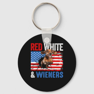 Chaveiro De Julho, Dachshund Camiseta de cão Vermelho, Bran