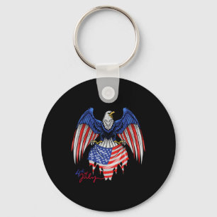 Chaveiro De Julho S - Camisas Patriotas - Águia Bandeira Am