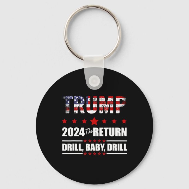 Chaveiro De Julho Trump 2024 Drill Ba (Frente)