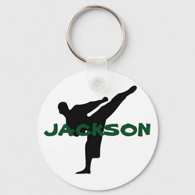 Chaveiro de Karate personalizado (Frente)