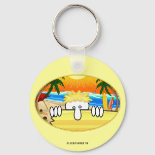 Chaveiro de Kilroy do surfista