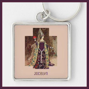 Chaveiro de Lady Beige medieval