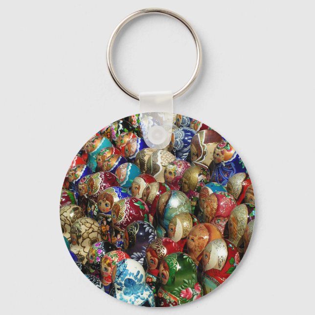 Chaveiro de lembranças russas (Frente)