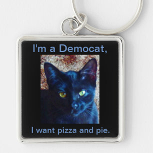 Chaveiro de Lil Blackie Democat