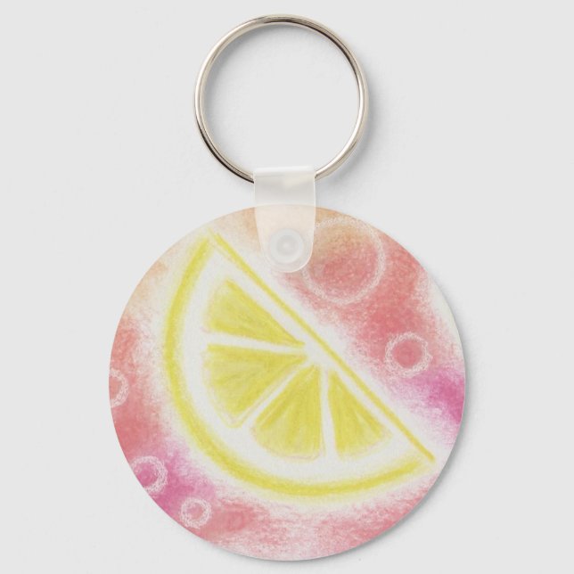 Chaveiro de limonada rosa (Frente)