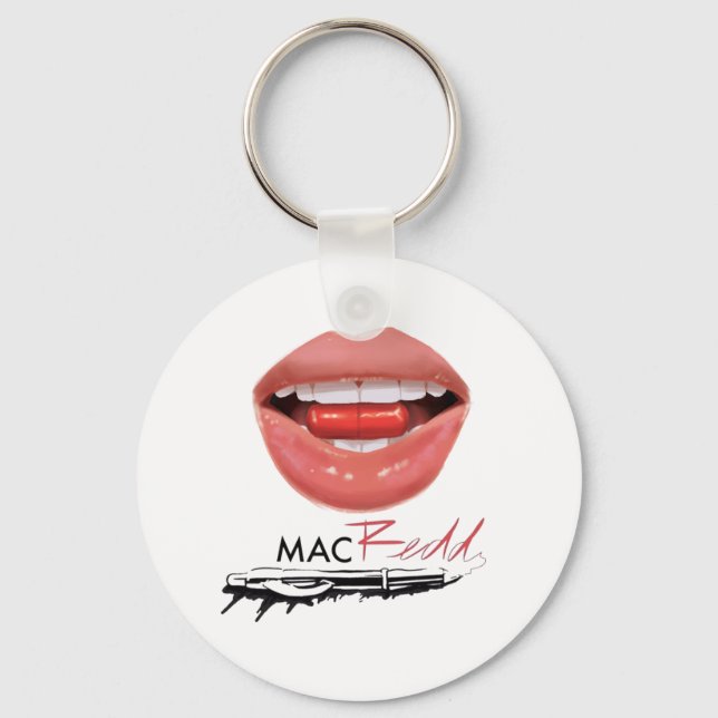 Chaveiro de Lip Mac Redd (Frente)