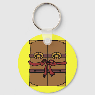 Chaveiro de livro ortográfico