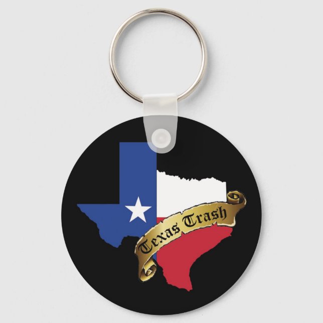 Chaveiro de lixo do Texas (Frente)