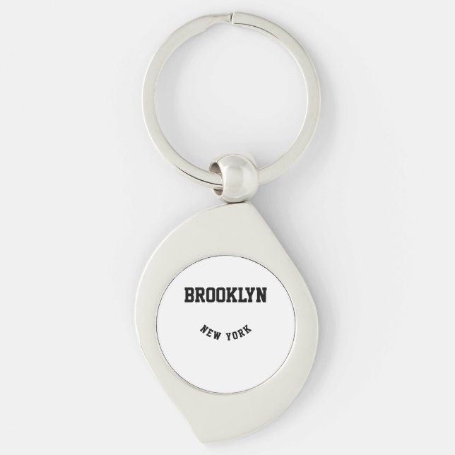 Chaveiro de Localização Personalizada de Cidade e  (Frente)