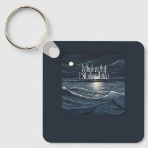 Chaveiro de Logotipo Bibliófilo da meia-noite