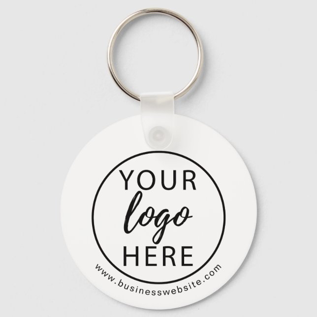 Chaveiro de logotipo comercial personalizado (Frente)