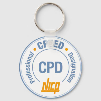 CHAVEIRO de logotipo CPD