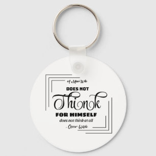 Chaveiro de logotipo de marca