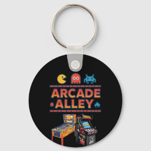 Chaveiro de logotipo do Beco Arcade