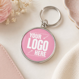 Chaveiro de Logotipo Personalizado | Logotipo de N