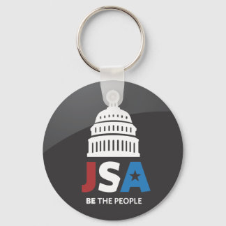 Chaveiro de logotipo preto