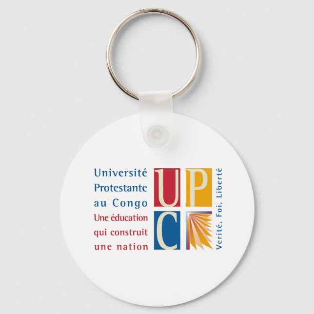 Chaveiro de logotipo UPC (Frente)