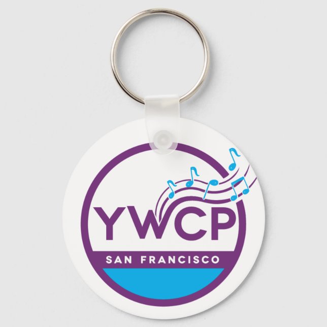 Chaveiro de logotipo YWCP (Frente)