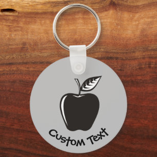 Chaveiro de Maçã Preta