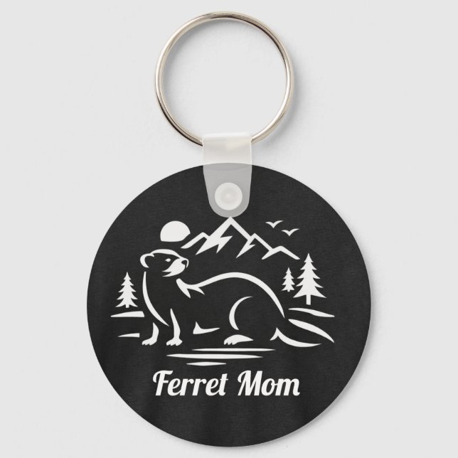 Chaveiro de Mãe de Furão (Frente)