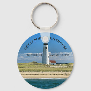 Chaveiro de MÃES de Nantucket de Luz de Ponto de