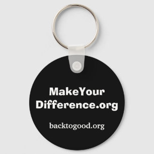 chaveiro de MakeYourDifference.org