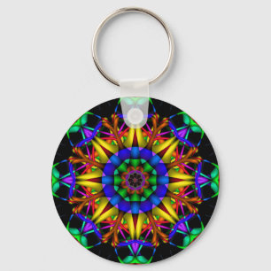 Chaveiro de Mandala Decorativo