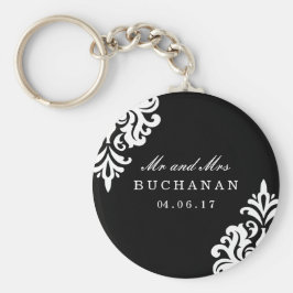 Chaveiro de Manutenção de Casamento tema damasco P